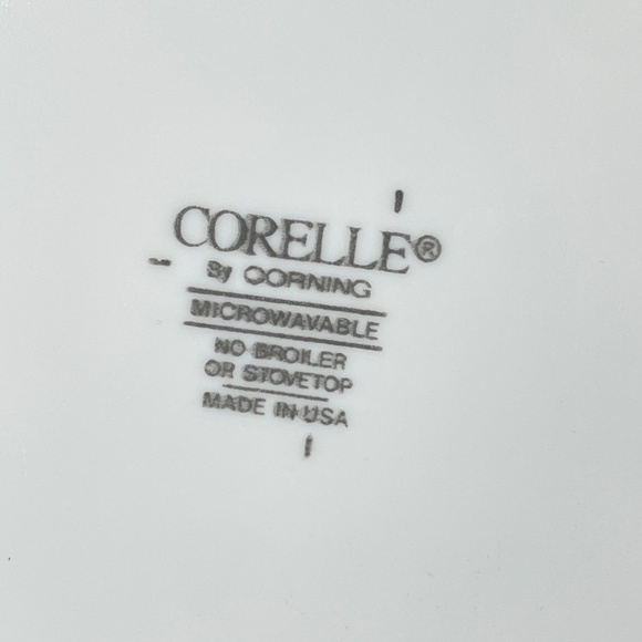 Vintage Corelle Summer Blush Oval Platter Pansy Flowers - Picture 5 of 5